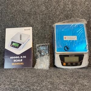NEW Bonvoisin Digital Scale 0.1 Gram Precision Lab Scale 6000G Scientific in Box